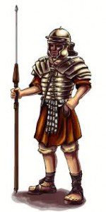 roman in armor