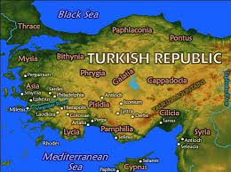 Turkey 1st c Roman provences