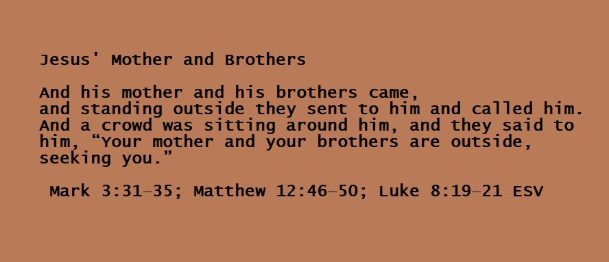 James and Jesus: Brothers – 6