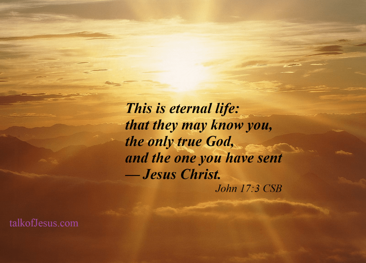 Jesus’ Power to give Eternal Life