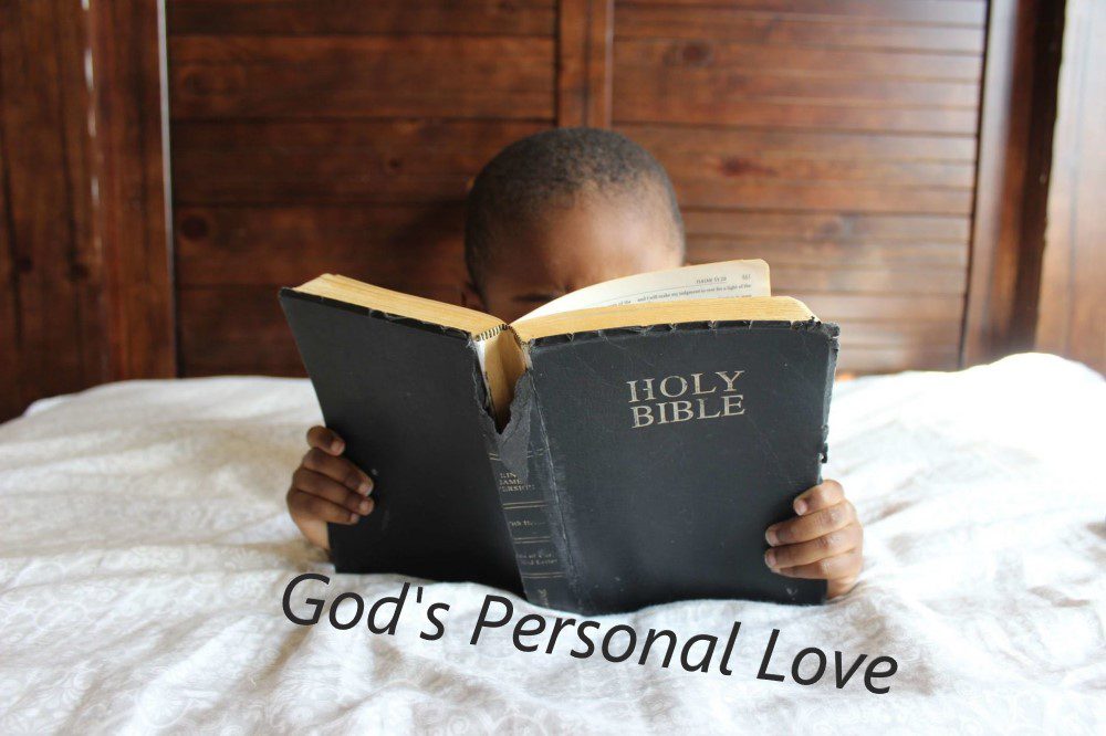 girl reading Bible - God's Personal Love