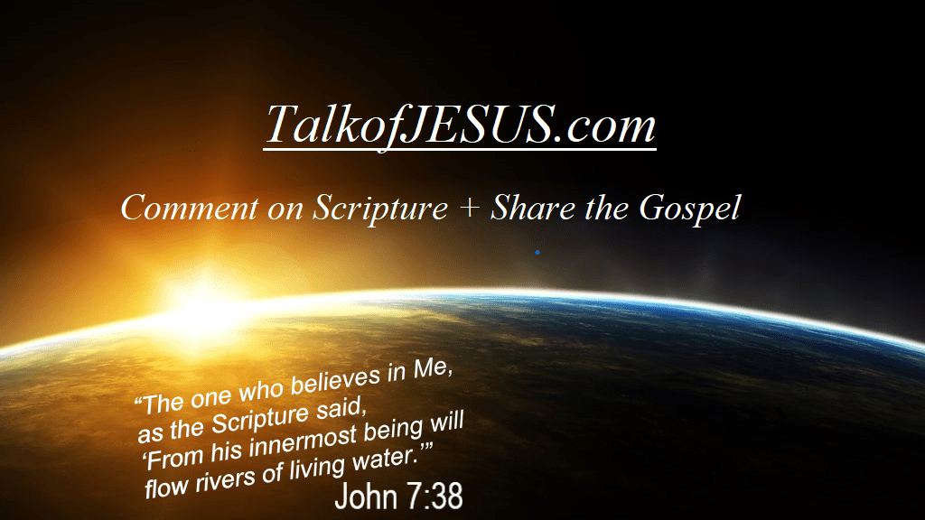 TalkofJESUS.com earth from space