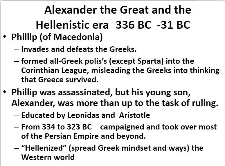 Alexander the Great was a titan among kings