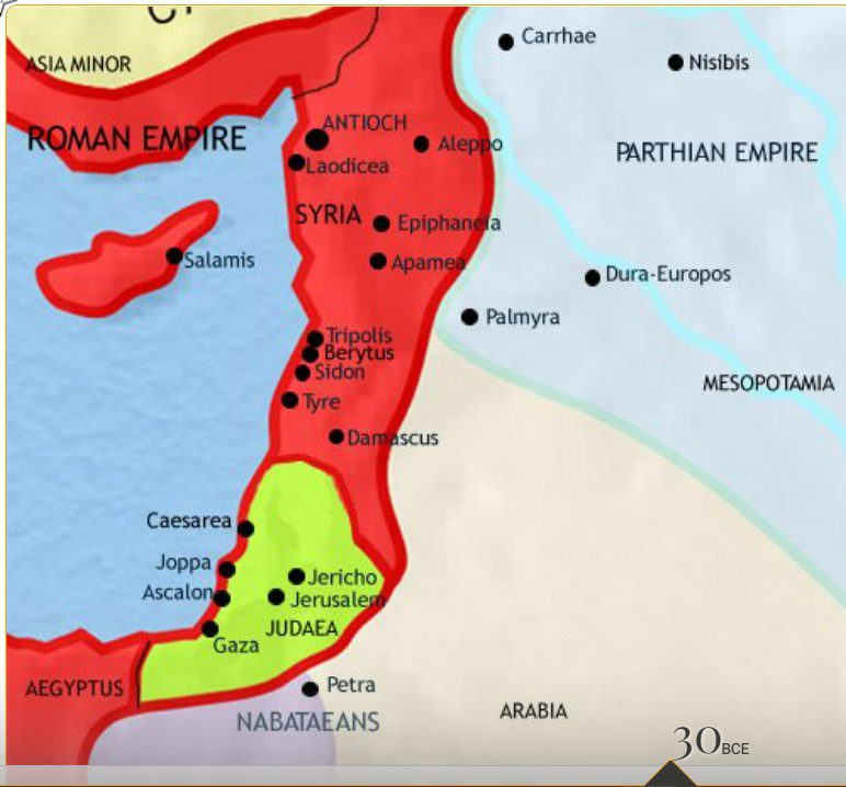 syria in 30 BC