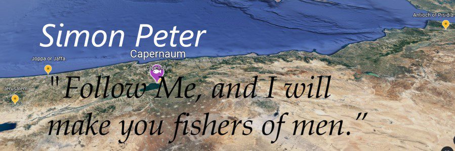 Simon Peter Capernaum Joppa Jerusalem Antioch more acts of Peter