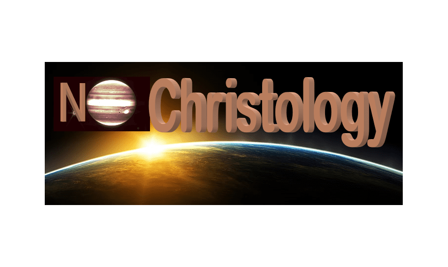 NO Christology a study of creation without Christ