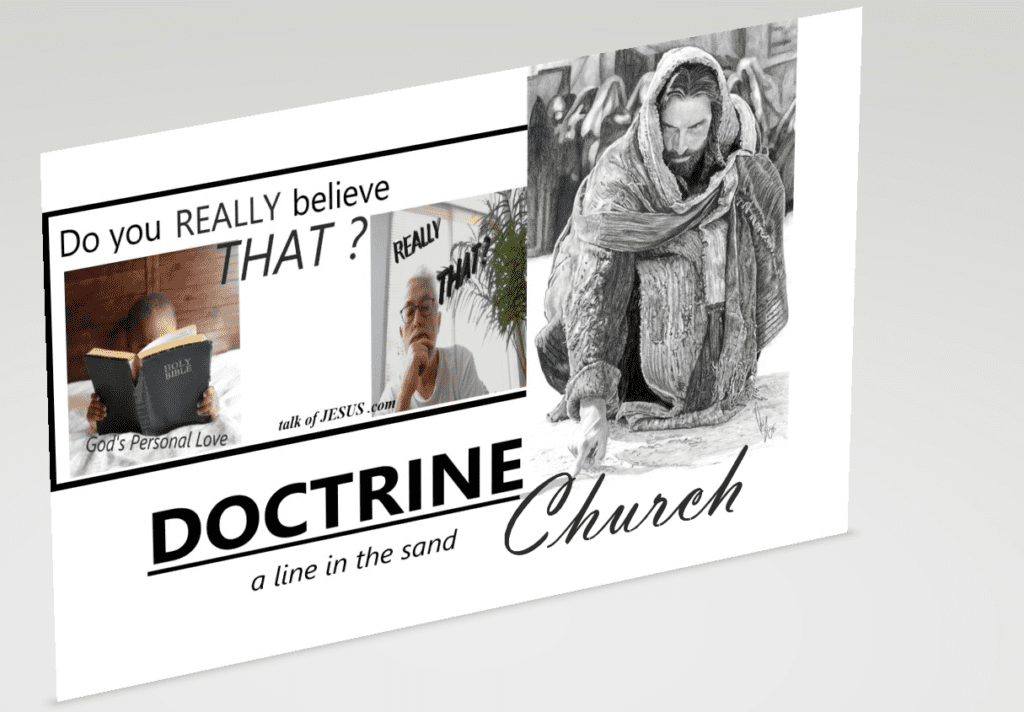 Church doctrine a line in the sand. - How will a leader or council of leaders choose what the Church will teach?