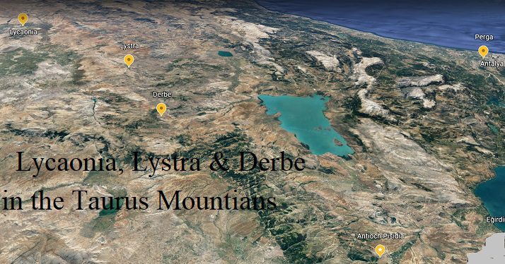 Lystra and Derbe in the Taurus Mountains of Turkey