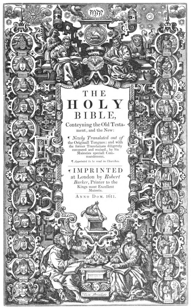 The Holy Bible - 1611 King James Version cover