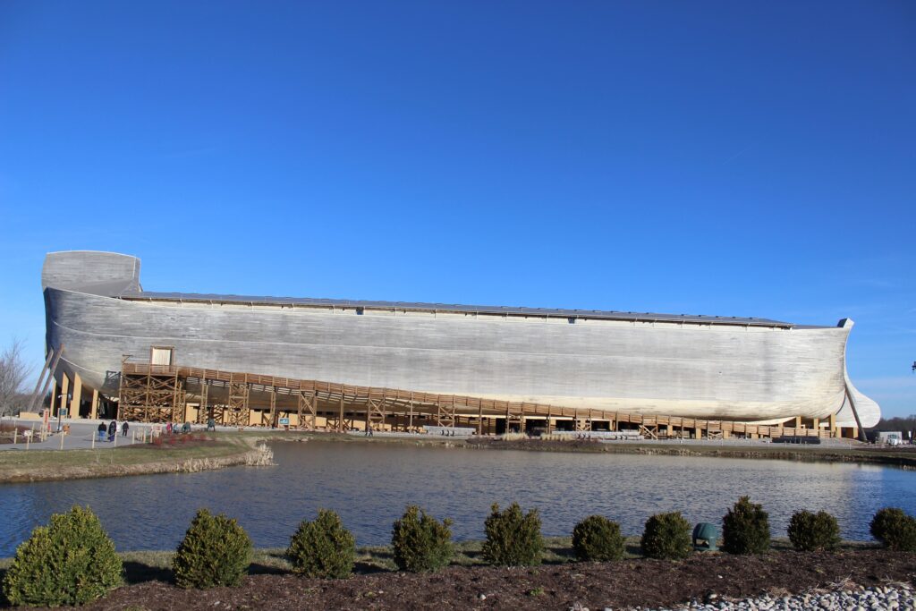 Ark Encounter full-size replica of Noah's ark built to Biblical specs