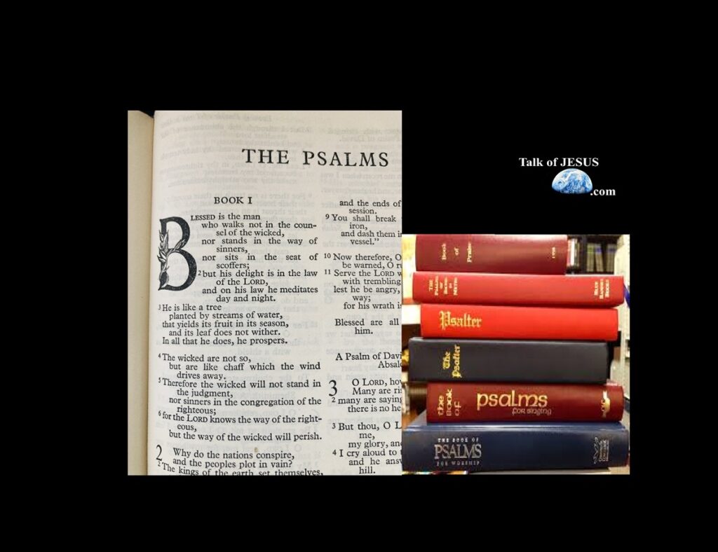 THE PSALMS BOOK 1 Psalm 1 "Blessed is the man...