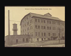 Richards Milling Cortland Ohio 20th c. where Al Harned and Bill and Bob Harned had all worked at one time. 