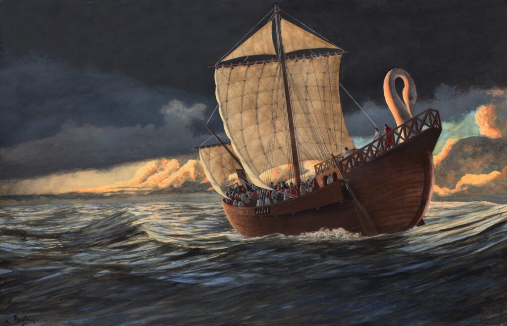 Roman grain ship