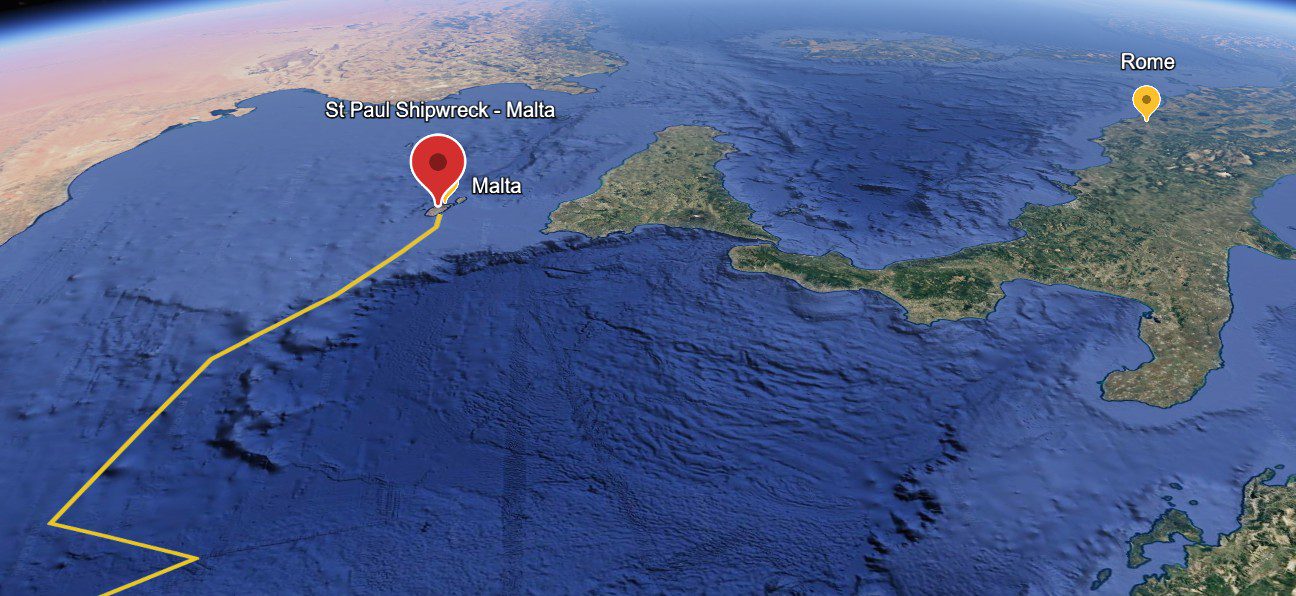 Acts 28 – Malta – Not nearly to Rome