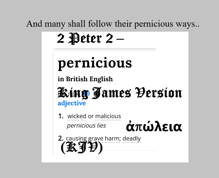 2 Peter 2: Pernicious Preachers of a False Gospel