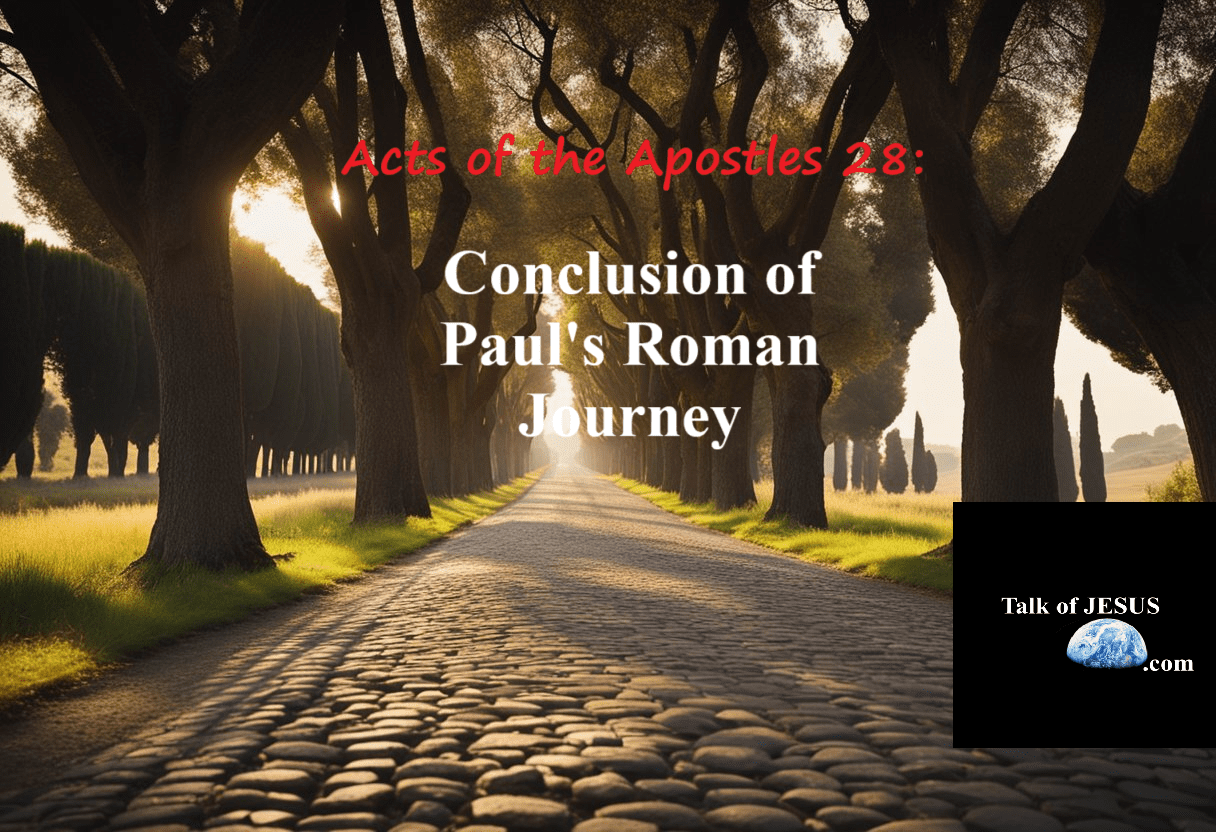 a Roman Conclusion – Acts of the Apostles